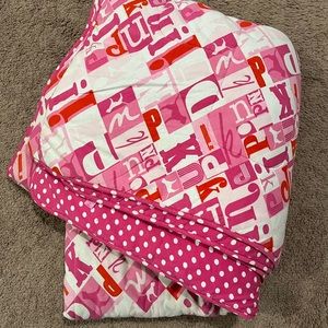 Victoria Secret Pink Full Size Comforter - USED